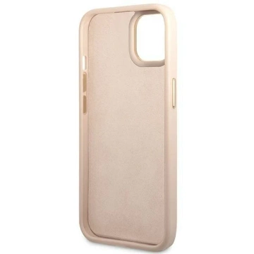Etui Guess GUHCP14MHG4SHP для Apple iPhone 14 Plus 6,7" różowy/рожевий жорсткий чохол 4G Vintage Gold Logo
