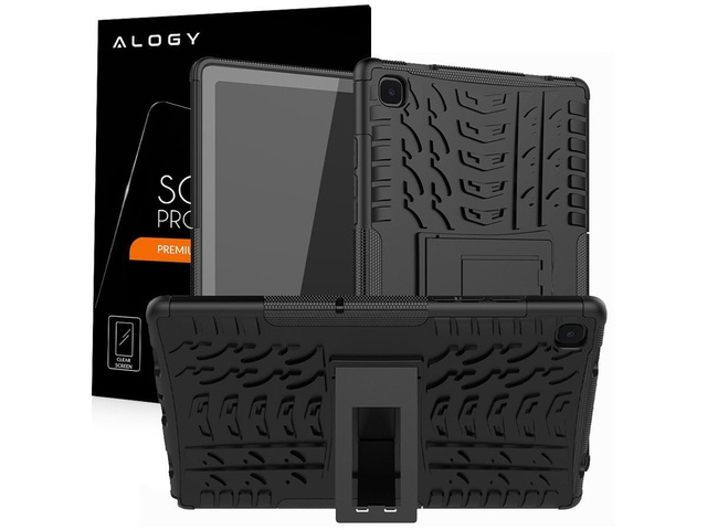 Puzdro Alogy Armor pre Samsung Galaxy Tab A7 T500 / T505 Black Alogy Glass