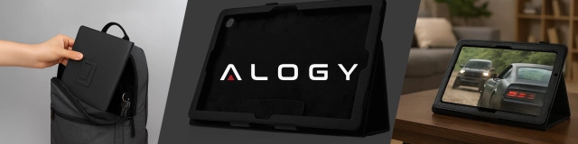 Pouzdro pro Lenovo Tab M11 10,95" TB330FU/TB330XU/TB331FC Kryt stojanu Tablet Flip Cover Pouzdro Alogy Black