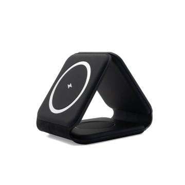 Bezdrôtová nabíjačka Ecobox MagSafe 15W čierna 3v1