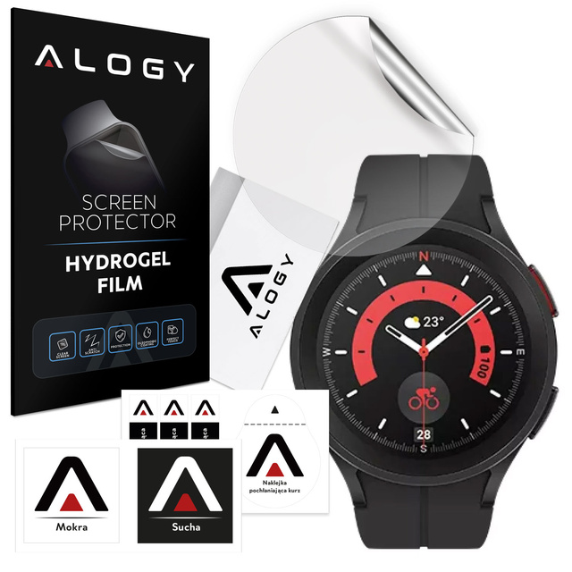 Alogy Hydrogel Smartwatch Protective Film for Samsung Galaxy Watch 5 Pro 45mm