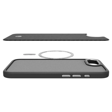 Чохол для iPhone 16e Spigen Enzo Aramid MagSafe Matte Black