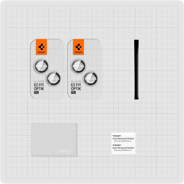 Kameraabdeckung spigen optik.tr „ez fit“ Kameraschutz 2er-Pack iPhone 14/14 plus schwarz