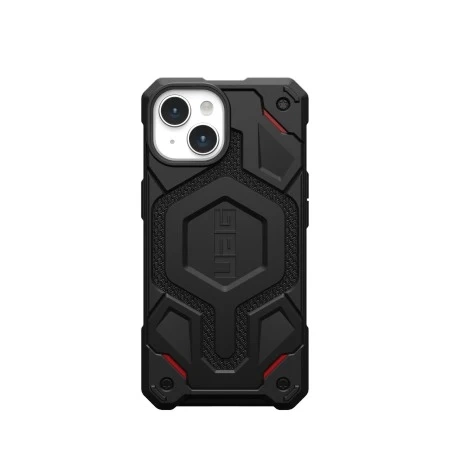 UAG Monarch Pro case - захисний чохол для iPhone 15, сумісний з MagSafe (кевлар чорний)