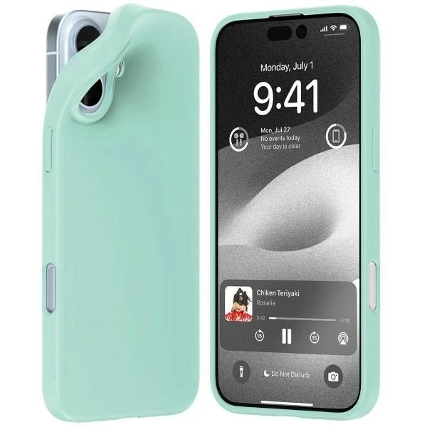 Mercury Soft Case for iPhone 16 Plus 6.7" Mint