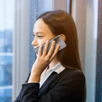 Kryt pouzdra Dux Ducis Fino potažený nylonovým materiálem Samsung Galaxy A72 4G šedý