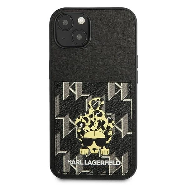 Etui Karl Lagerfeld KLHCP13MCANCNK für iPhone 13 6,1" Hardcase Karlimals Cardslot