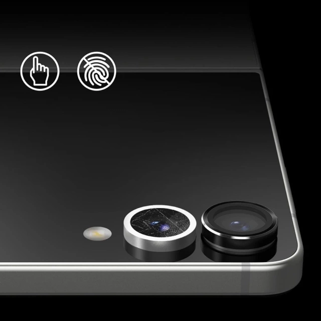 Osłona Aparatu do Galaxy Z Flip 7 Ringke Camera Frame 2-Pack Czarna