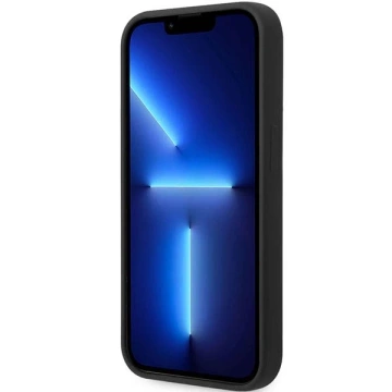 Tumi tekuté silikónové puzdro pre iPhone 14 Pro Max black/black