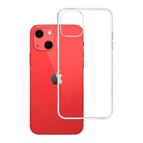 3mk Clear Case TPU silikónové ochranné puzdro pre Apple iPhone 13 Mini