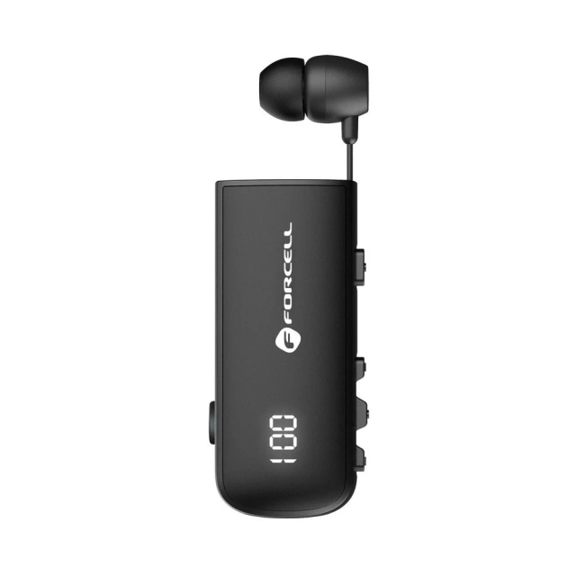 Kabellose Bluetooth 5.3 Forcell F-Audio Drive EarBud schwarz Schwarz