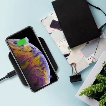 Choetech Qi 10W bezdrátová nabíječka pro sluchátka černá (T511-S)