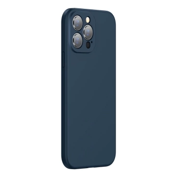 Baseus Tekuté gelové pouzdro Silikonový kryt pro iPhone 13 Pro Modrý (ARYT000703)