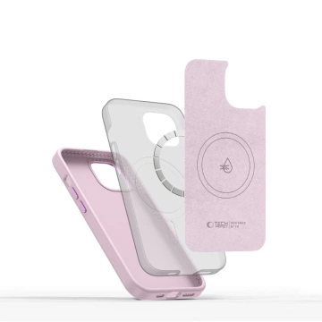 Etui do iPhone 15 Tech-Protect Silicone Pure MagSafe Różowy