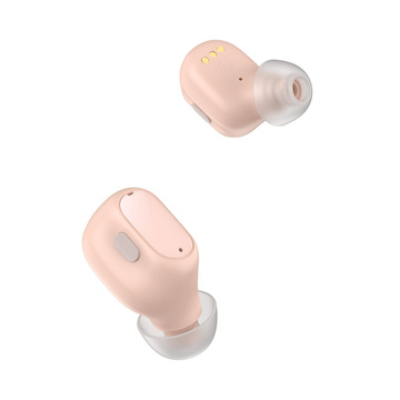 Baseus Encok WM01 Plus TWS headphones (pink)