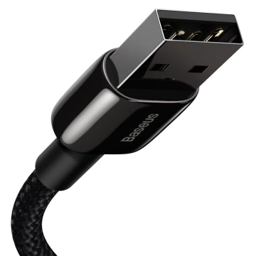 Baseus Tungsten USB - Lightning kabel 2,4 A 2 m černý (CALWJ-A01)