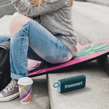 Tronsmart Trip Wireless Bluetooth 5.3 Lautsprecher Wasserdicht IPX7 10W Blau