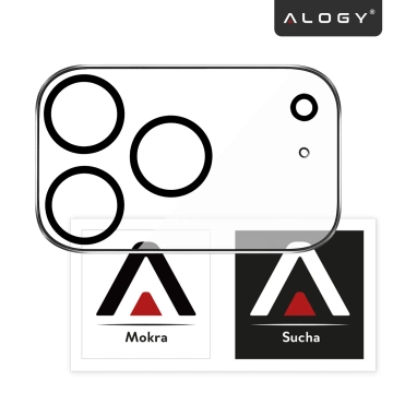 2x Скло для об’єктива камери для Apple iPhone 16 Pro / 16 Pro Max Alogy Lens Protector Pro Transparent