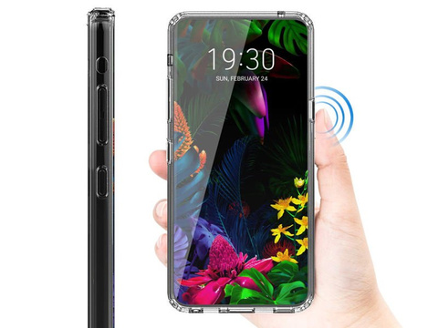 Силіконовий чохол Alogy для LG G8 ThinQ прозорий