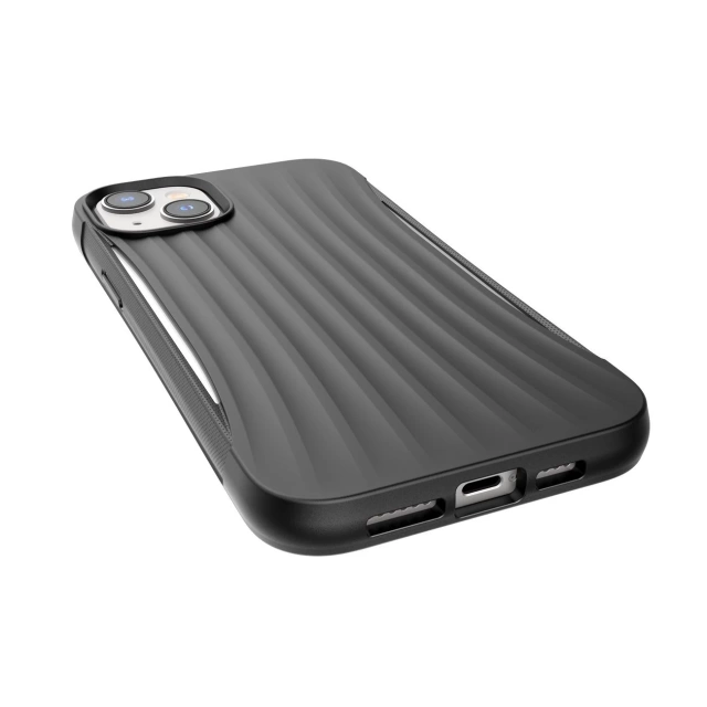 Raptic Clutch Case for iPhone 14 Plus back cover black