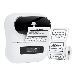 Phomemo M220 Bluetooth USB Portable Label Printer White