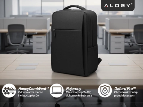 Чохол для ноутбука, MacBook Air Pro 13.3" Alogy Hard Foam Bag Protective Case для ноутбуків 13-14" чорний