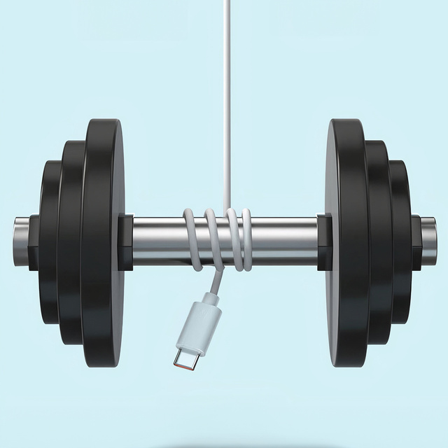 Oppo DL136 Supervooc Superschnelles USB-auf-USB-C-Typ-C-Kabel, 65 W, 1 m, Weiß