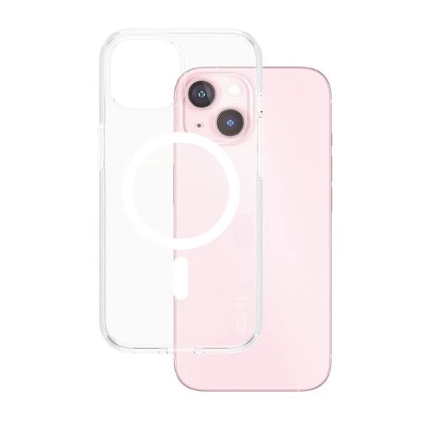 Puzdro CARE od PanzerGlass Urban Combat pre iPhone 15 6,1" s MagSafe, biele