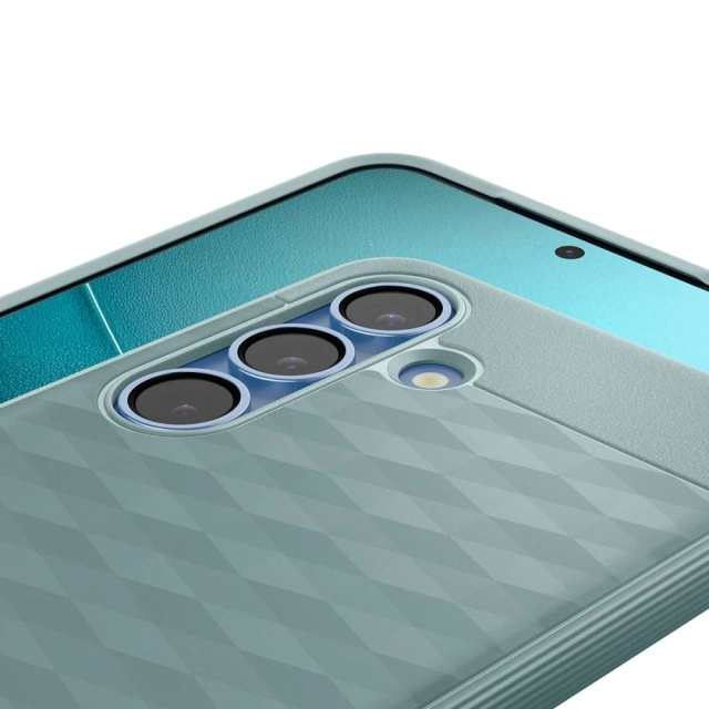 Чохол Spigen Parallax Mag MagSafe для Samsung Galaxy S25 Plus, зелений, захисний