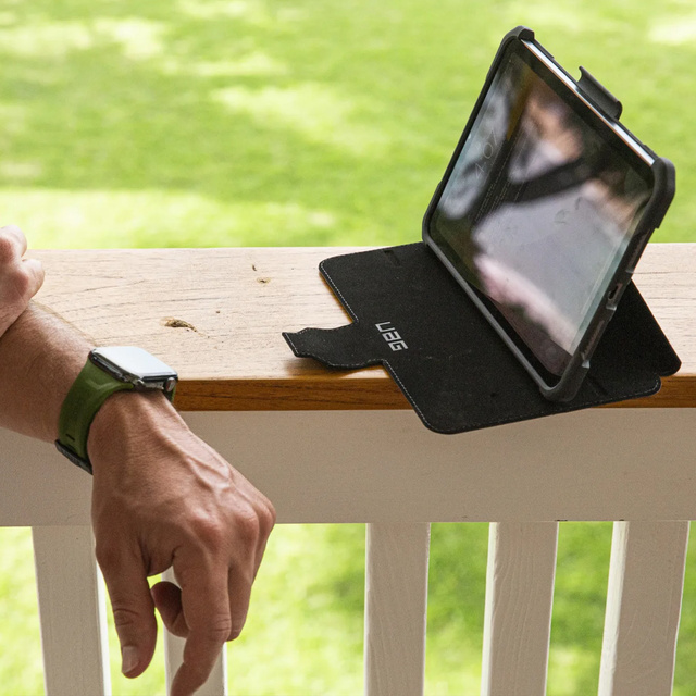 UAG Metropolis Pencil gepanzerte Hülle für Apple iPad Mini 6 2021 Schwarz