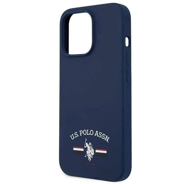US Polo Silicone Collection iPhone 13 Pro Max 6.7" phone case navy blue/navy