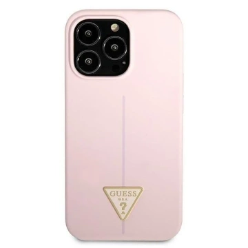 Etui Guess GUHCP13XSLTGU do Apple iPhone 13 Pro Max 6,7" fioletowy/purple hardcase Silicone Triangle