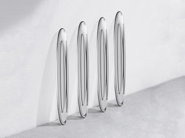 Protective strips 4x Baseus slats bumpers on the edge of the car door Transparent