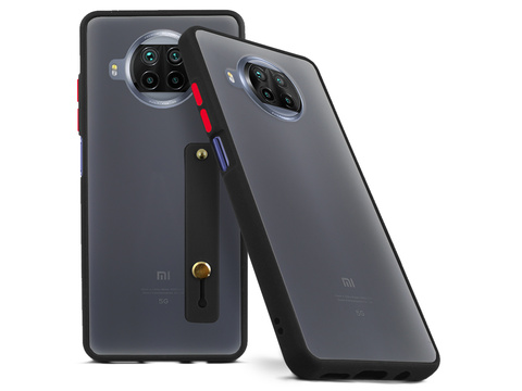 Чохол-бампер Alogy з ремінцем для Xiaomi Mi 10T Lite Black