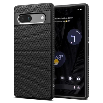 Spigen Liquid Air do Google Pixel 7A Matte Black Ochronne Case