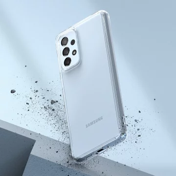 ТПУ чохол Ringke Fusion з рамкою для samsung galaxy a73 прозорий