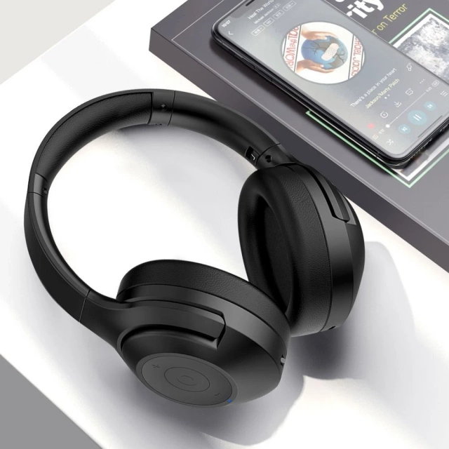 Bezdrátová sluchátka Forcell F-Audio ANC Sonic Aura, černá