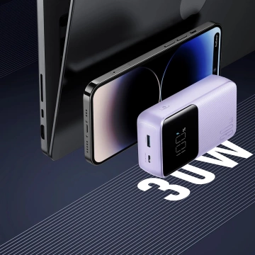 Powerbanka Joyroom JR-PBC06 30W 10000mAh USB-C Lightning fialová