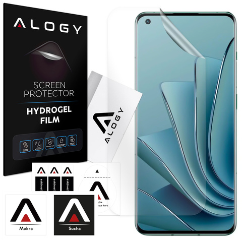 Hydrogel film for OnePlus 10 Pro, protective phone screen protector Alogy Hydrogel Film