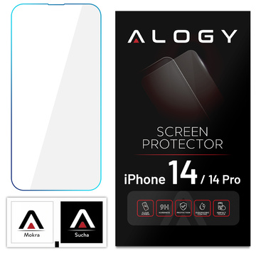 9H tempered glass Alogy screen protector for Apple iPhone 14/ 14 Pro