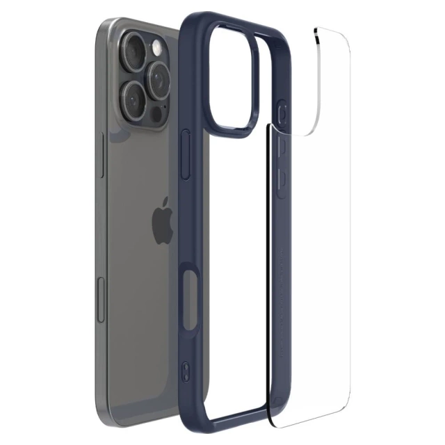 Ochranné puzdro Spigen Ultra Hybrid pre iPhone 16 Pro Max Navy Blue