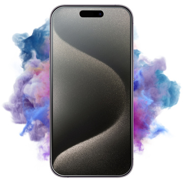Hybrid glass for Apple iPhone 15 Pro for the screen Alogy Flexi Glass 9H flat for the screen