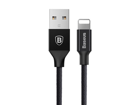Baseus Оригінальний кабель Lightning iPhone Yiven Cable 1,8m Black