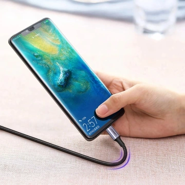 Kabel USB-C – USB-C 100W 5A 1.5m Ugreen US316 90120 PD QC FCP Szary