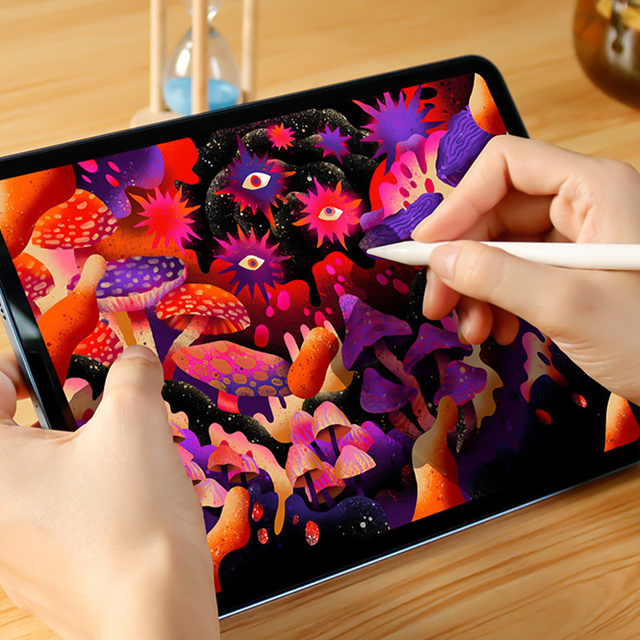 Presné značkovacie a skicovacie pero s magnetickou ceruzkou pre Apple iPad Pro/ Air/ Mini White