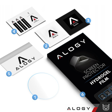 Hydrogel Alogy Hydrogélová ochranná fólia pre inteligentné hodinky pre Samsung Galaxy Watch 4 (40 mm)