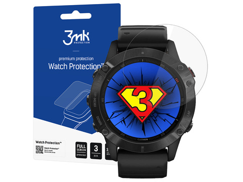 Screen protector x3 3mk Watch Protection for Garmin Fenix ​​6 Pro