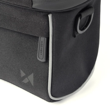 Wozinsky taška na riadidlá na bicykel taška cez rameno čierna (WBHBB-01)