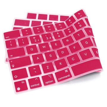 Alogy silikonové pouzdro na klávesnici pro Apple Macbook Pro 14/16 M1 2021 Pink
