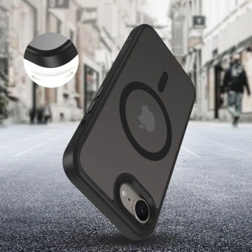 Etui do iPhone 16e Tech-Protect MagMat MagSafe Matte Black